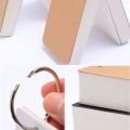 100 Sheets Heavy Index Cards Blank Study Cards Memo Card DIY Note Book Message Card with Loose Leaf Ring School Supplies. 