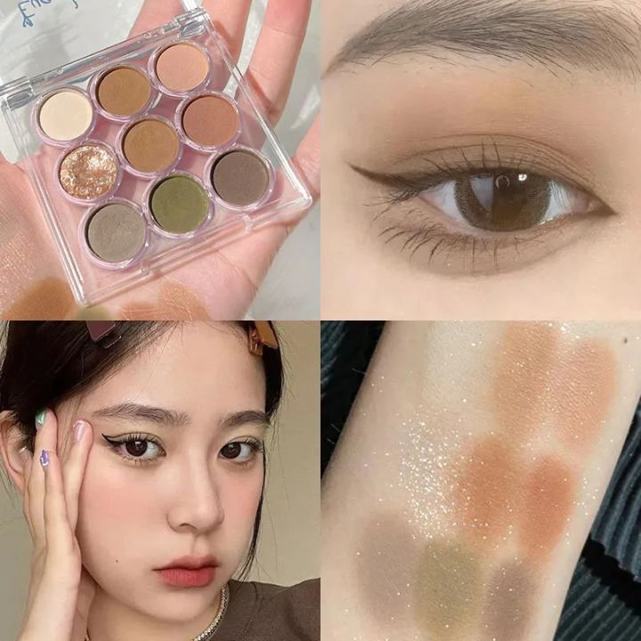 9%20Color%20Green%20Eyeshadow%20Palette%20Festival%20Makeup%20Pearly%20Matte%20Glitter%20Eye%20Shadow%20Highlights%20Earth%20Color%20Matellic%20Nude%20Eye%20Pigment%20Abandon%20Abandon%20-%20Image%207