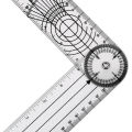 Measuring Tool 360 Degree Rotation Professional Angle Medical Spinal Ruler Goniometer Protractors Multifunction Goniometer.