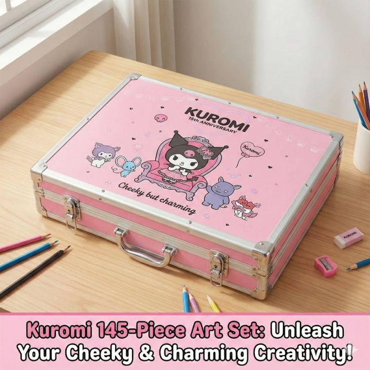 100%25%20ORGINAL145%20Colourbox%20Set%20-Unicorn%20Color%20Box%20with%20Multiple%20Coloring%20Kit,%20Professional%20Drawing%20Color%20Pencils,%20,%20Water%20Colors%20and%20Acrylict%20Craft%20-%20Multicolor%20(BIG%20COLOR%20SET)%20Unicorn%20Design%20145%20pcs%20Art%20set%20Aluminum%20Case%20Painting%20Pen%20Stationery%20Set%20-%20Image%209