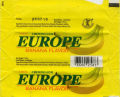 Europe Chewing Gum Banana Flavor 20 Box =5 Sticks Per Box. 