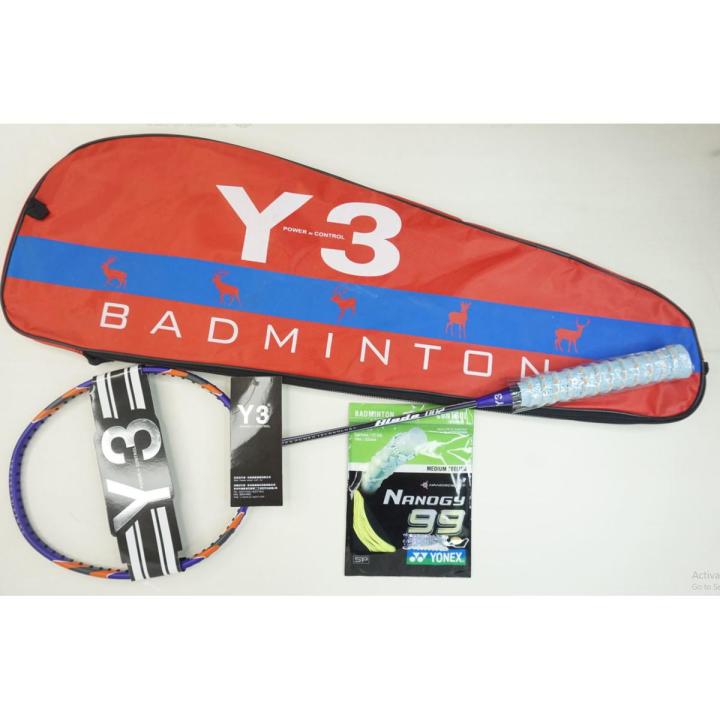 Y3 Racket Y-3 Blade-002 Badminton Racket Bat | Daraz.com.bd