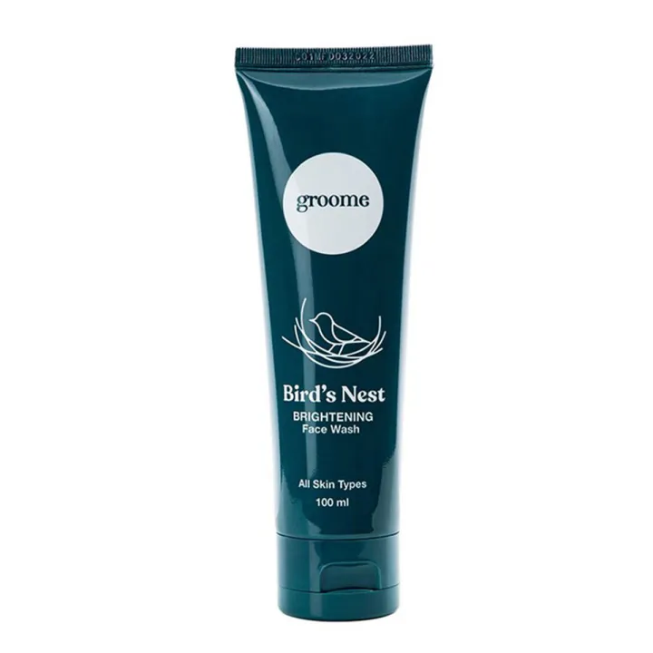 Groome%20Bird%E2%80%99s%20Nest%20Brightening%20Face%20Wash%20daily%20face%20wash%20deep%20cleansing%20bright%20skin%20reduce%20dark%20spots%20improved%20skin%20creamy%20texture%20all%20skin%20types%20-%20Image%202
