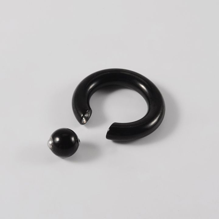 316%20Stainless%20Steel%20Body%20Piercing%20Earrings%20Black%20Gold%20Color%20Spring%20Action%20Captive%20Bead%20Ring%20CBR%202G%204G%206G%208G%200G%2000G%20Body%20Jewelry%20-%20Image%206