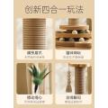 The cat scratching board is wear-resistant, does not shed crumbs, sisal cat scratching column, vertical self-hilarious, self-boring, cat grinding claws, bite-resistant, cat climbing frame, Xiao Yu. 