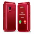 Philips E218L Folding Phone Dual Display Red.