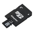 Micro SD to SD Memory Card Adapter - Black.