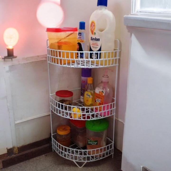 Metal%20corner%20rack%203%20Layer%20Kitchen%20spice%20jar%20pots%20organizer%20Drying%20Rack%20-%20Image%203