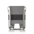 New Slide Card Holder Rail Wallet Cash Organizer RFID Blocking Anodized Aluminum. 