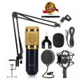 BM800 Mic Professional Condenser Studio Record Microphone Package - Ideal for Phone and Computer Recording, Complete Package for Audio Enthusiasts. 