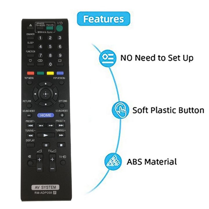 RM-ADP058%20Remote%20Control%20for%20Sony%20Home%20Theater%20Blu-Ray%20Remote%20Control%20BDV-E280%20BDV-E380%20Remote%20-%20Image%204
