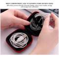 Earbud Case Mini Storage Carrying Pouch Perfect for Earphone Headphone USB Cable Flash Drive.
