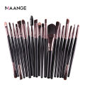 Factory wholesale 20 eye makeup brushes, full set of eyeshadow brushes, beauty tools, neutral logoless eyeliner brushes. 