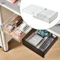 Under Desk Drawer Organizer Space Saving Sliding for Office Desktop Home. 