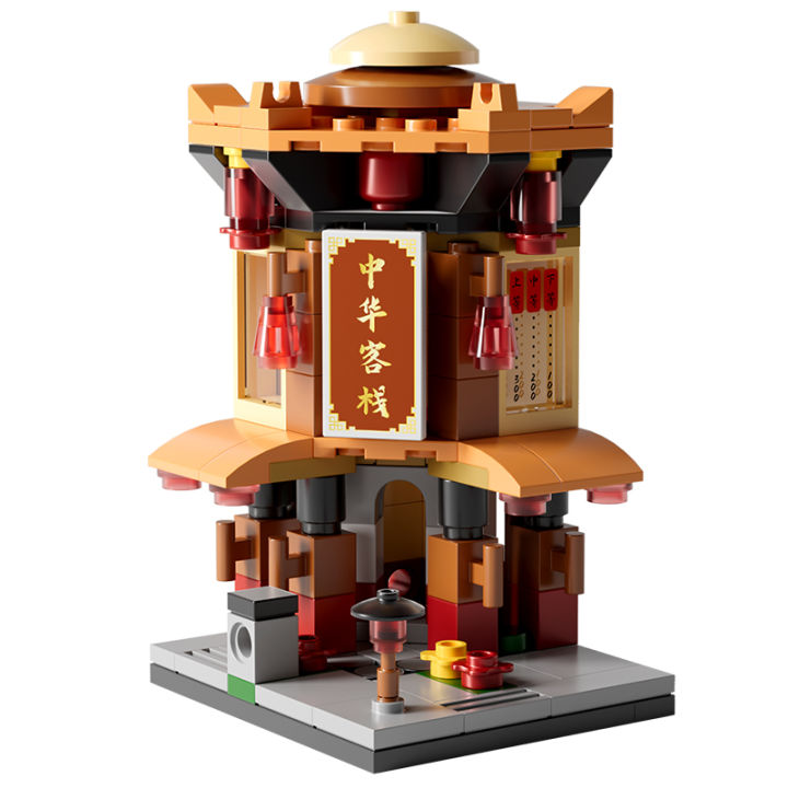 Compatible%20With%20Lego%20Street%20View%20Small%20Particle%20Assembled%20Block%20Puzzle%20City%20Building%20Model%20Children's%20Gift%20Toy%20-%20Image%209