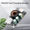 PD 65W Fast Charging Module Type-C Mobile Phone Charging Board PD3.0 QC3.0 PPS FCP AFC Quick Charger for iPhone iPad.