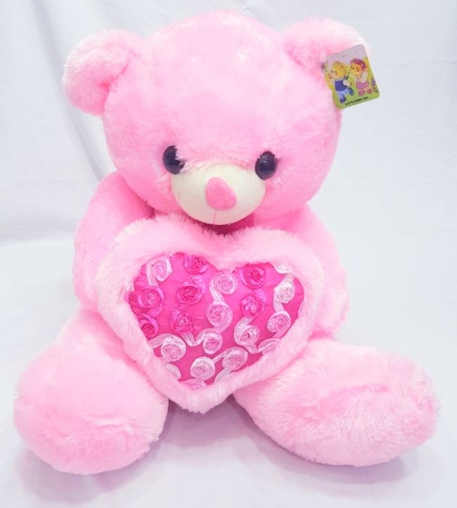 স্কার্ফ সহ 50cm টেডি বিয়ার স্টাফড প্রাণী বিয়ার প্লাশ খেলনা পুতুল প্রেমীদের জন্মদিনের বাচ্চাদের উপহার নতুন বড় আকারের পুতুল