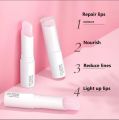 4g Strawberry Peach Fruity Deep Moisture Lip Balm Portable Organic Vitamins Plump Elastic Shiny for Hydrating Lip Care Balm. 