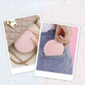 Mini LED Light makeup mirror Foldable compact mirror With luminous circle Portable USB handheld makeup mirror.