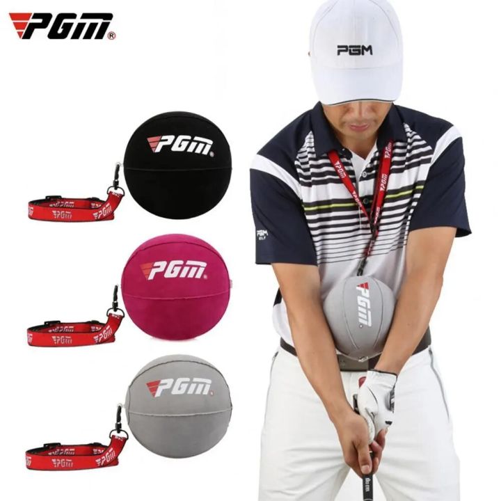 PGM Golf Swing Trainer Ball PVC Adjustable Inflatable Ball Fixed Arm Posture Corrector Putter Practice Auxiliary Golf Accessorie