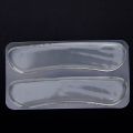 3 Pairs Transparent Gel Silicone Heel Grip Back Liner Shoe Insole Pad Foot Care Protector Comfort Pads Feet Care Accessories. 