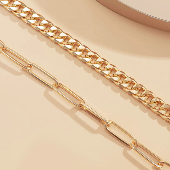 %E3%80%90Clearance%20sale%E3%80%91%20Foot%20Ornaments%20Cuban%20Link%20Chain%20Simple%20Miami%20Ankle%20Ring%20Fashion%20Charm%20Women's%20Stacked%20Anklet%20-%20Image%203