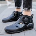 New Rain Boots Men's Short Tube Rain Shoes Men's Construction Site Dual-Use Kitchen Anti-Slip Waterproof and Hard-Wearing Rain Rubber Boots.