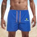 Pocket Quick Dry Swimming Shorts For Men Swimwear Man Swimsuit Swim Trunks Summer Bathing Beach Wear Surf Boxer Brie 4XL. 