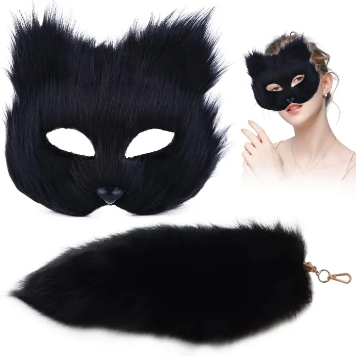 Happy%20night%20Therian%20Mask%20and%20Tail%20Set%20Fuzzy%20Cats%20Foxes%20Wolf%20Mask%20Tail%20Halloween%20Cosplays%20Costume%20Halloween%20Cosplays%20Stage%20Costume%202024%20-%20Image%203