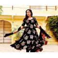 Lavish indulgent - Awesome Shajadi Dress 2 Pcs Collection Black Color For Fashionable Women/Girls. - Sensible - Must Have.