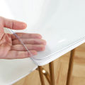 Bedside table, transparent soft glass cushion, bedside cover cloth, bedroom table mat, PVC tablecloth, plastic tablecloth, rubber mat, no-wash. 