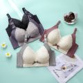 Seamless Bra Big Breasts Show Small Adjustable Anti-Sagging underwear for women No Steel Ring Large Size Cup Bra. 