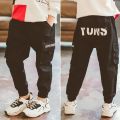Kid Pants For Boys cargo Pant Letters Autumn Kids Pants Casual Kids Clothes Winter Teenage Boys Clothing For 4 6 8 12 14 Years.