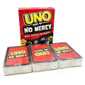 UNO No Mercy Mattel Games UNO Show ‘em No Mercy Card Game for Kids, Adults & Family Parties and Travel With Extra Cards, Special Rules and To. 