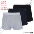 Pack of 3 Piece Cotton Boxer Underwear for Men - Under Wear For Men - Under Wear.