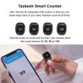 Smart Tasbih Tally Counter Ring for Muslims Zikr Digital Tasbeeh 5 Prayer Time. 