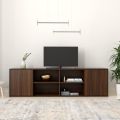 Clary TV Unit with Open Storage Space, TV Entertainment Unit Ideal for Upto 65inch TV Design by Nahid Furniture 20x48x12".