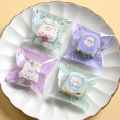 100pcs Food Ziplock Bag Cute Rabbit Bear Candy Cookie Packaging Bags Wedding Birthday Party Decorations Gift Wrapping Supplies.