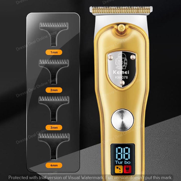 Kemei%20KM-078%20Professional%20Electric%20Hair%20Clipper%20and%20Trimmer%20with%20Digital%20Display%20-%20Image%205
