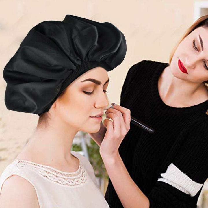1Pc%20Reversible%20Satin%20Bonnet%20Hair%20Caps%20Double%20Layer%20Adjust%20Sleep%20Night%20Cap%20Head%20Cover%20Hat%20For%20Curly%20Springy%20Hair%20Styling%20Accessories%20-%20Image%207
