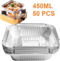 Aluminium Foil Container box 450ml 50 pcs. 