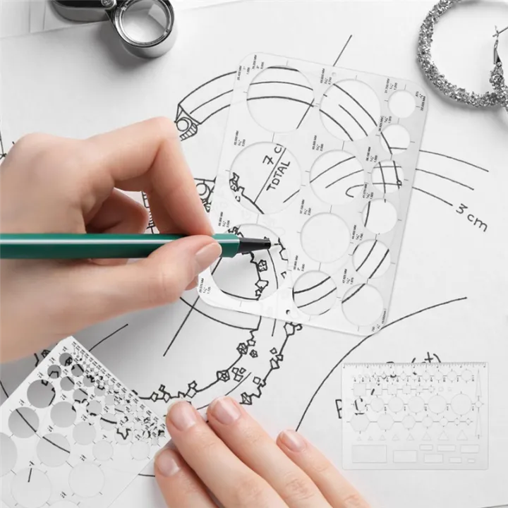 6pcs%20Circle%20Template%20for%20Drafting,%20Geometric%20Shape%20Stencils%20Circle%20Square%20Measuring%20Ruler%20for%20Building%20Formwork%20Drawing%20-%20Image%205