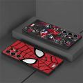 Fashions Original Marvel Spider Man Phone Case for Samsung Galaxy S25 S24 Ultra S20 FE S22 S21 Plus S23 Cover. 