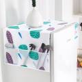 Waterproof Fridge Cover Anti-dust PEVA Printed Pattern Cloth Cloth Cover Dustproof Refrigerator With Machine Storage Washin B8R4.