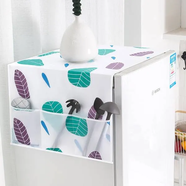 Waterproof%20Fridge%20Cover%20Anti-dust%20PEVA%20Printed%20Pattern%20Cloth%20Cloth%20Cover%20Dustproof%20Refrigerator%20With%20Machine%20Storage%20Washin%20B8R4%20-%20Image%204