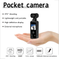 Handheld Action Camera, 270 Degree Rotating 4K HD WiFi Enabled Waterproof Pocket Camcorder for Travel Vlog for Filming Video. 