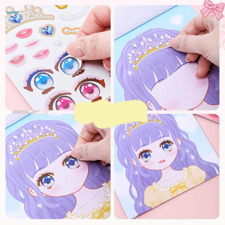 Make%20A%20Face%20Sticker%20Book%20DIY%20Activities%20with%2012%20Face%20Pages%20and%20100%20Makeup%20Stickers%20Funny%20Wacky%20and%20Funny%20Faces%20for%20Kids%20Birthday%20Gift%20Girls%20-%20Image%203