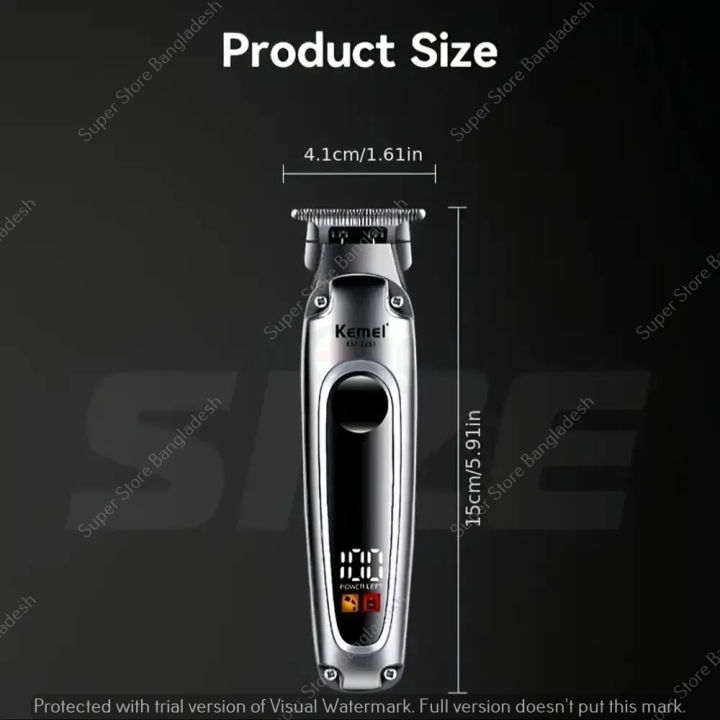 KEMEI%20KM-2261%20Hair%20Beard%20Shaver%20High%20Quality%20Professional%20Men's%20Trimmer%20-%20Image%207