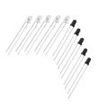 5Pair- 3mm IR RECEIVER And TRANSMITTER LED Sensor 3mm 940nm IR LED Light Infrared Transmitter Receiver IR LED Sensor IR Bulb Light 3mm IR LED Light For Remote.