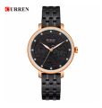 Inspired by CN 9046 Silver/golden Stainless Steel Analog Watch For Women. Watch/Ladies Watch/Wristwatch.. 